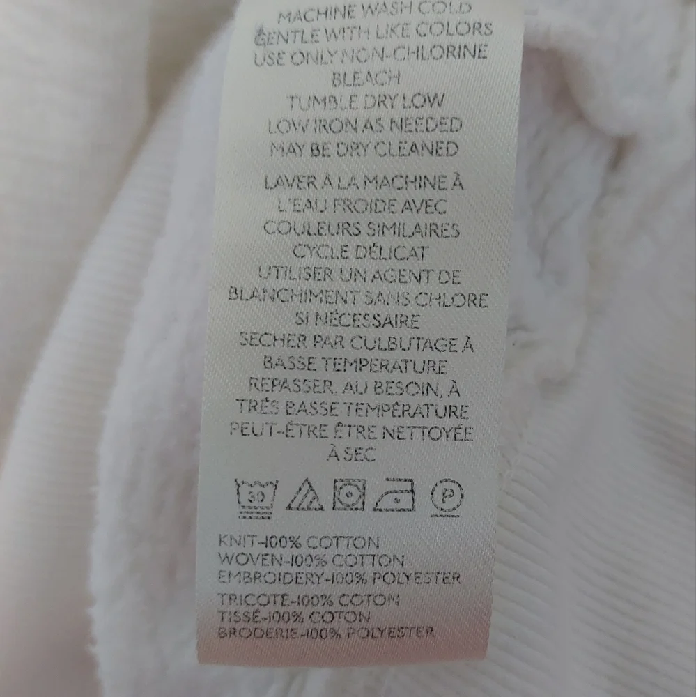 Anthropologie Lace Cutwork Mutton-Sleeve Top, Size Large - Picture 3 of 12